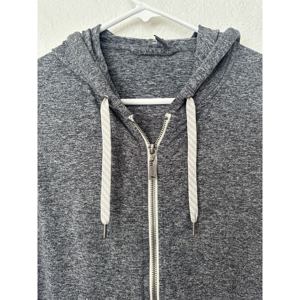 Vuori Women's Heather Gray Halo Performance 2.0 Jacket Full Zip Hoodie Size M - Picture 3 of 7